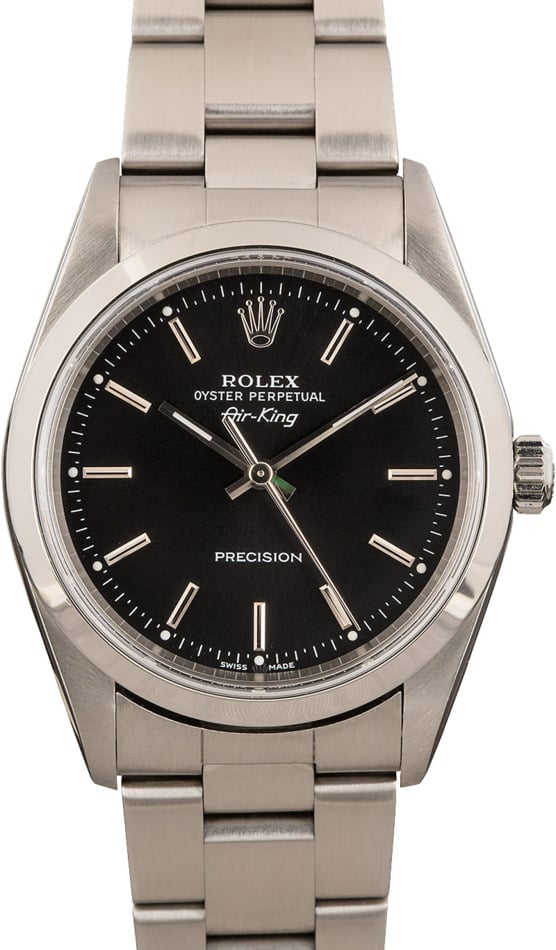 Buy Used Rolex Air-King 14000 | Bob's Watches - Sku: 150274 x