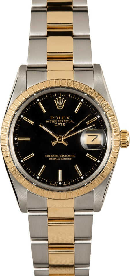 Rolex Date 15003 Two-Tone