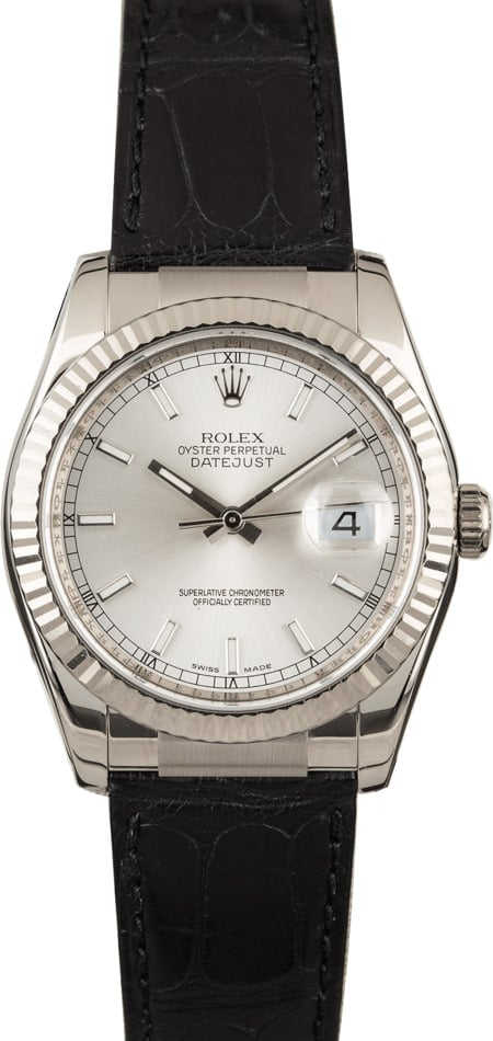 Buy Used Rolex Datejust 116139 | Bob's Watches - Sku: 121304