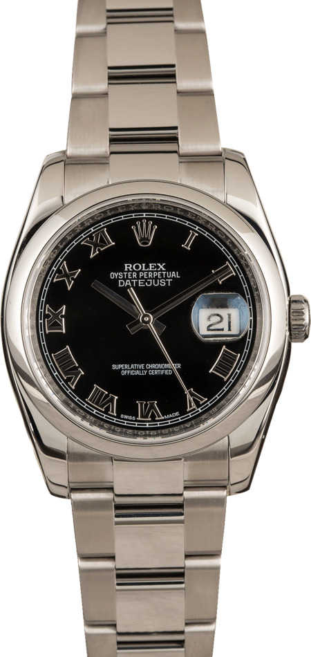 Pre-Owned Rolex Datejust 116200 Steel Oyster T