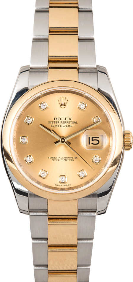 ♡♡ Buy Used Rolex Datejust 116203 | Bob's Watches - Sku: 112806