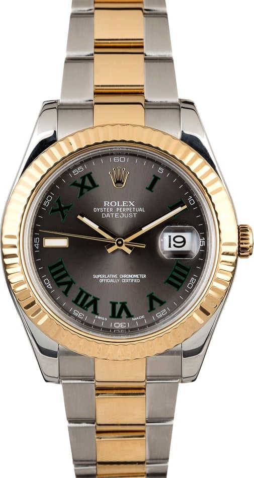 Rolex 41MM Datejust II 116333 Slate