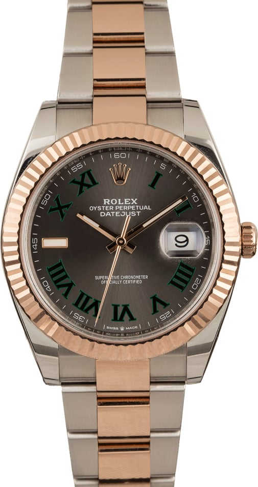 Pre Owned Rolex Datejust 126331 Two Tone Everose