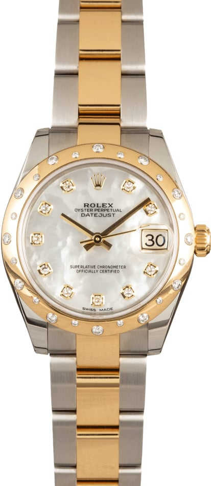 Rolex Mid-size Datejust 178343 Diamonds