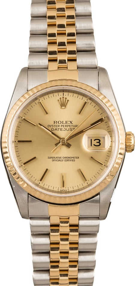 Pre-Owned Rolex Datejust 16233 Jubilee Bracelet Watch