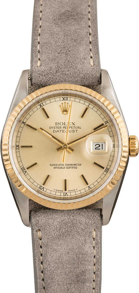 Datejust Rolex 16233 Two Tone