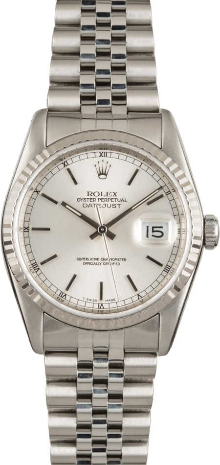 Used Rolex DateJust 16234 Steel Jubilee