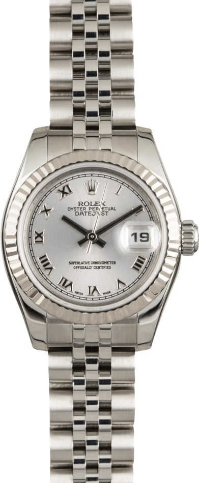 Rolex Datejust 179174 Rhodium Dial