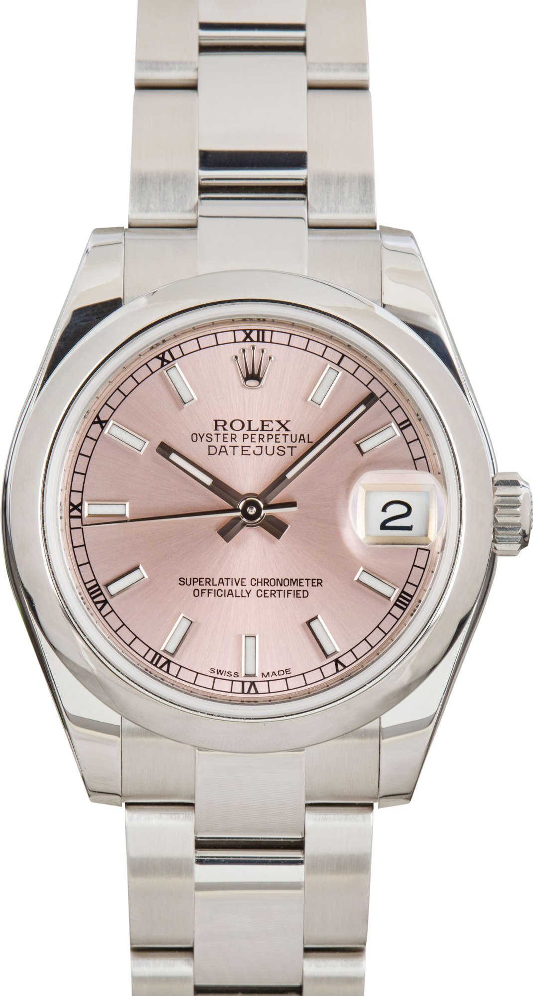 Rolex Datejust 31 Ref 178240 Pink Dial