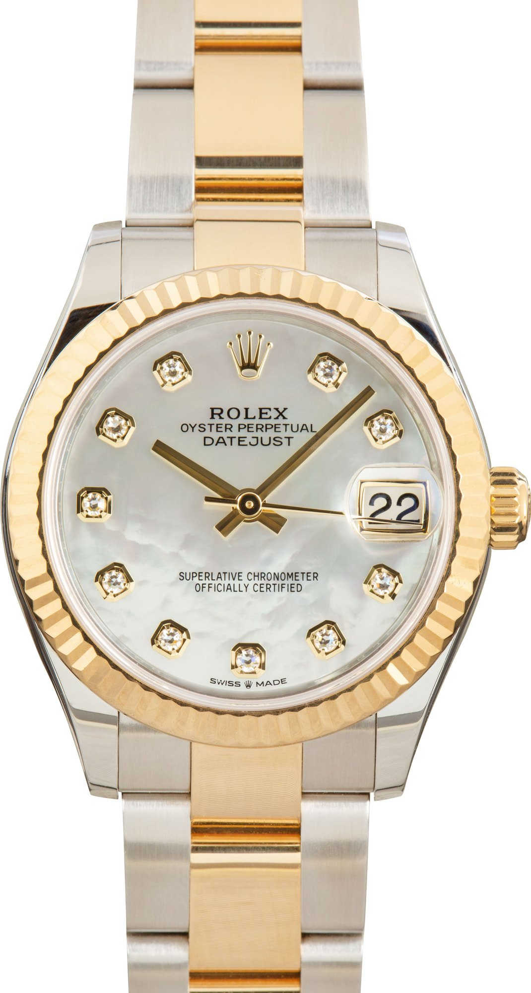 Rolex Datejust 278273 Oystersteel & 18k Yellow Gold
