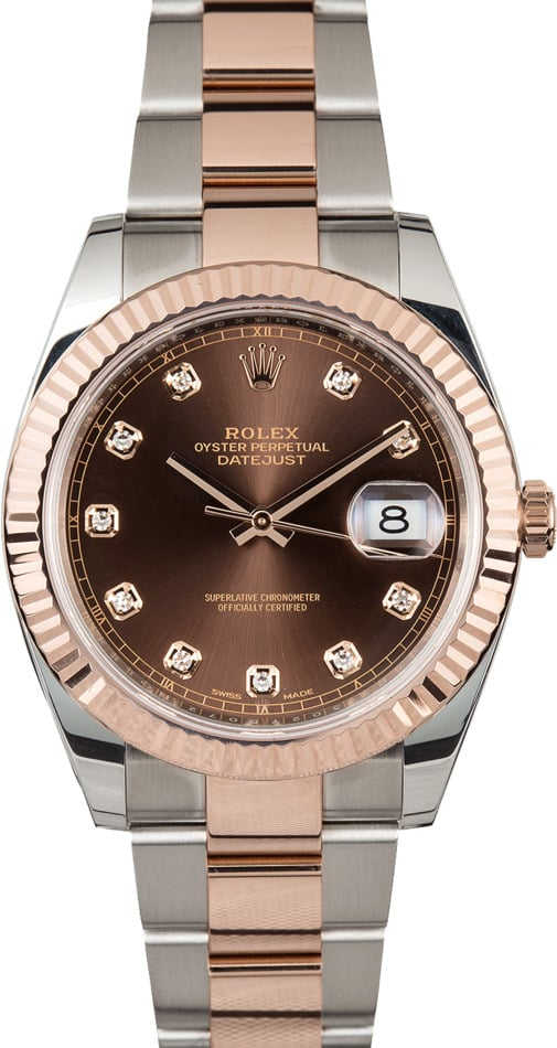 Rolex Datejust 126331 Everose Diamond