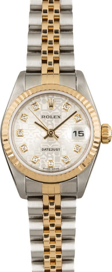 Rolex Datejust 79173 Silver Jubilee Dial