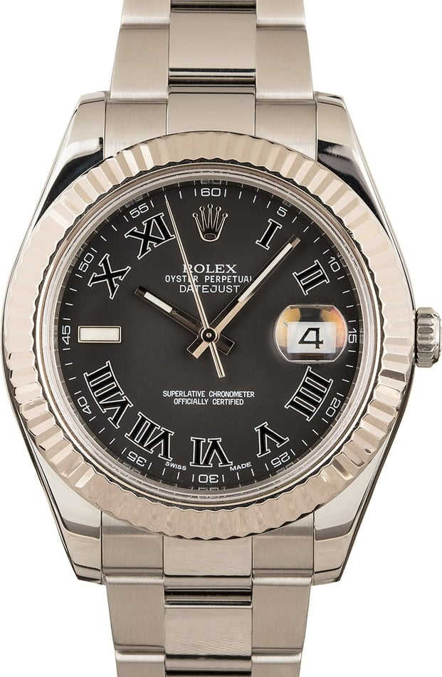 Rolex Datejust II Ref 116334 Stainless Steel Oyster