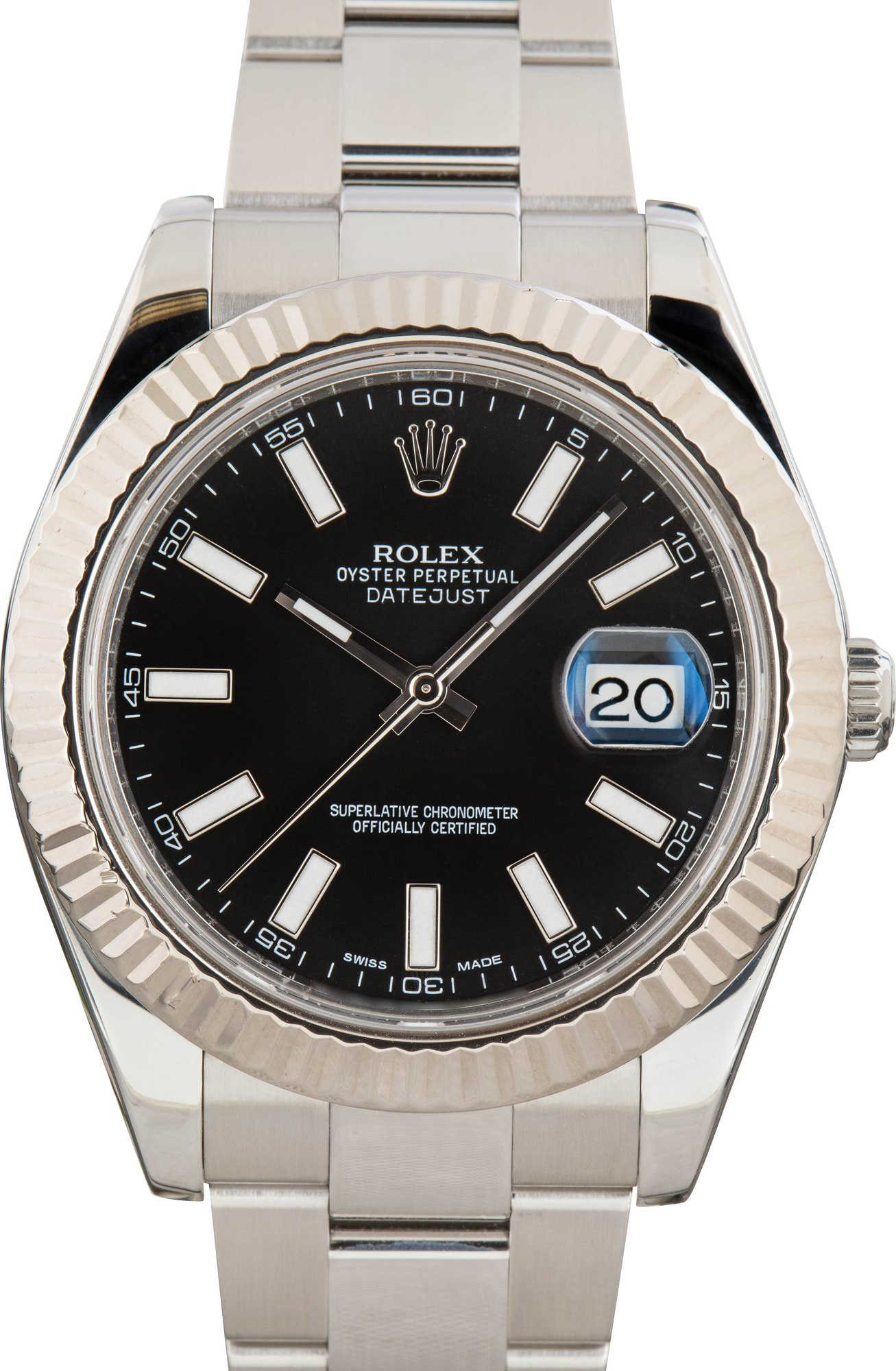 Rolex Datejust II 116334 Black Dial