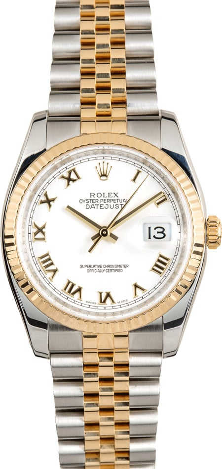 Rolex Datejust Two-Tone 116233 Roman