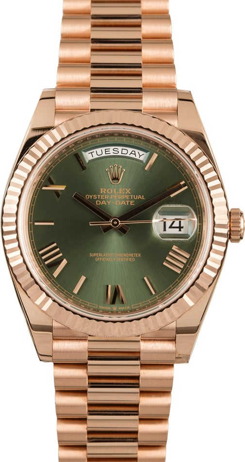 Rolex Presidential 40mm Rose Gold 228235