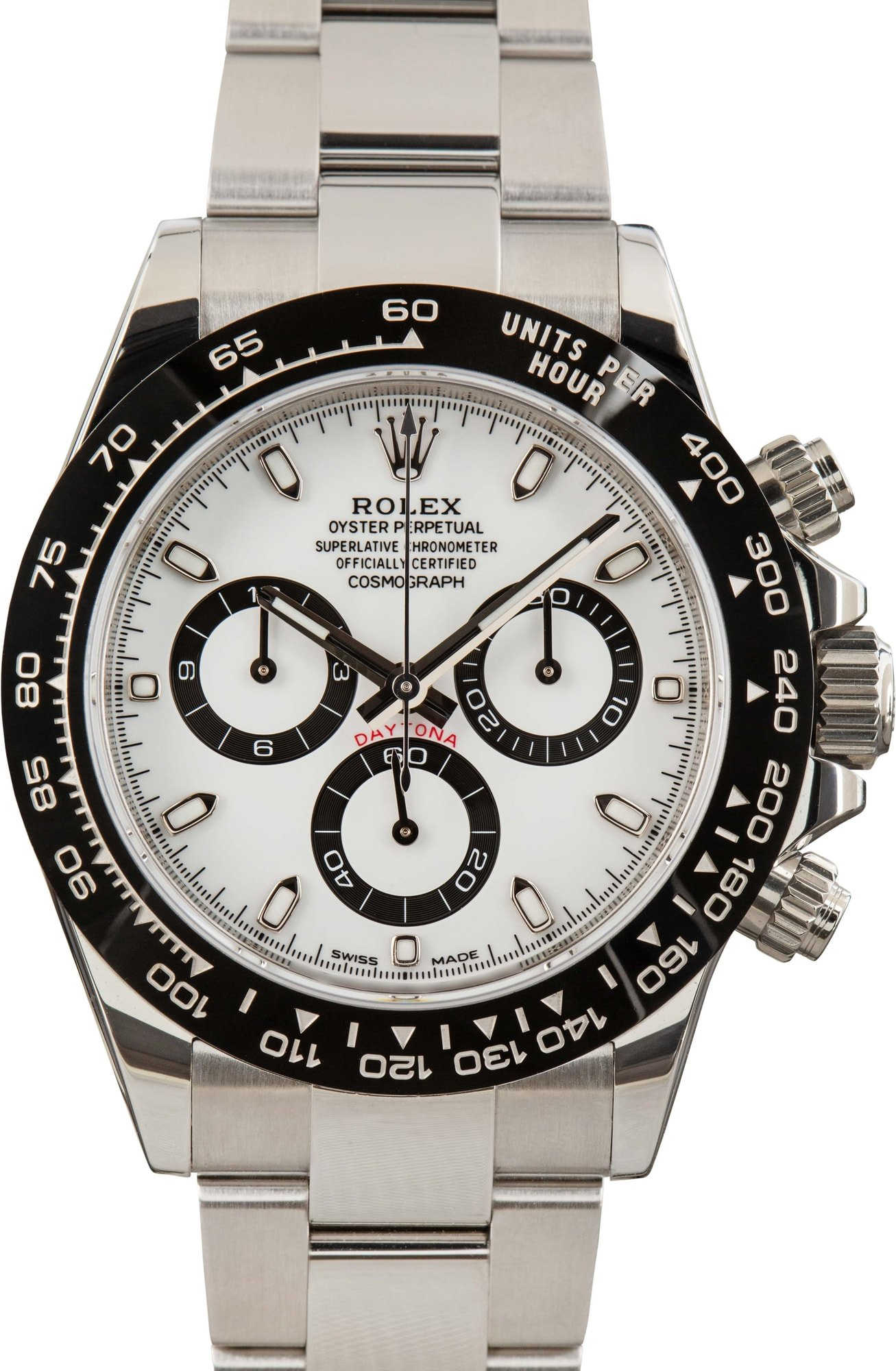 Rolex Ceramic Daytona 116500 White Dial
