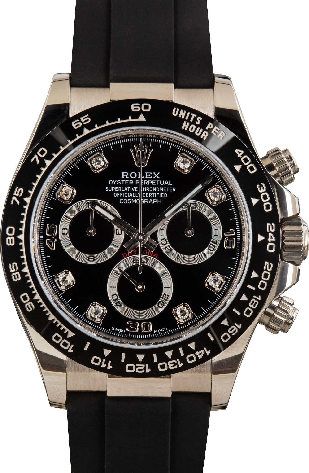 Pre-Owned Rolex Daytona 116519 Diamond Dial