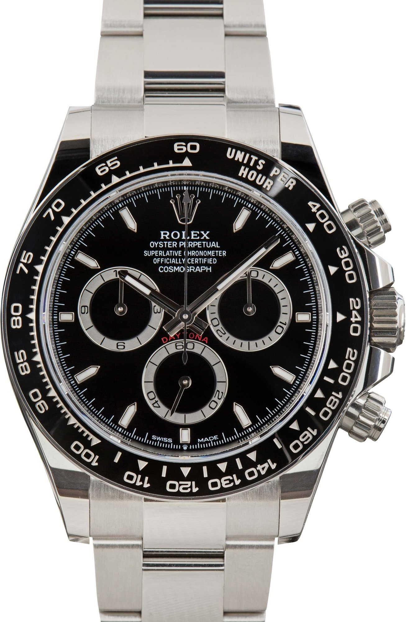 Rolex Daytona Ref 126500 Black Chronograph