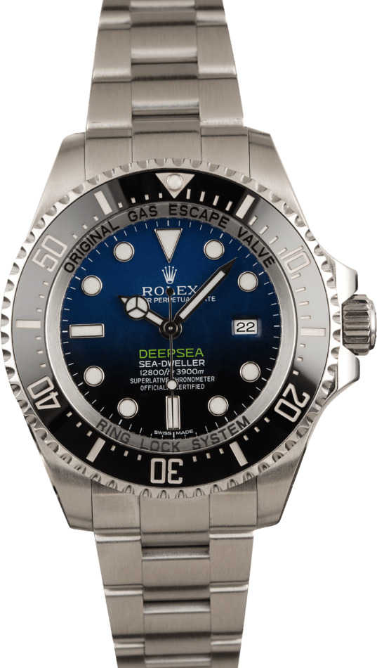 Pre-owned Rolex Deepsea 116660B James Cameron