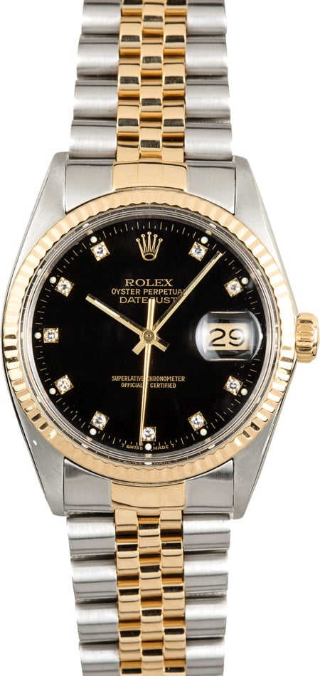 Rolex Diamond Datejust 16013 36MM