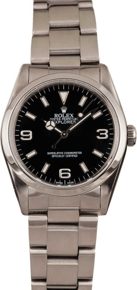 Used Rolex Explorer 14270 Smooth Bezel T