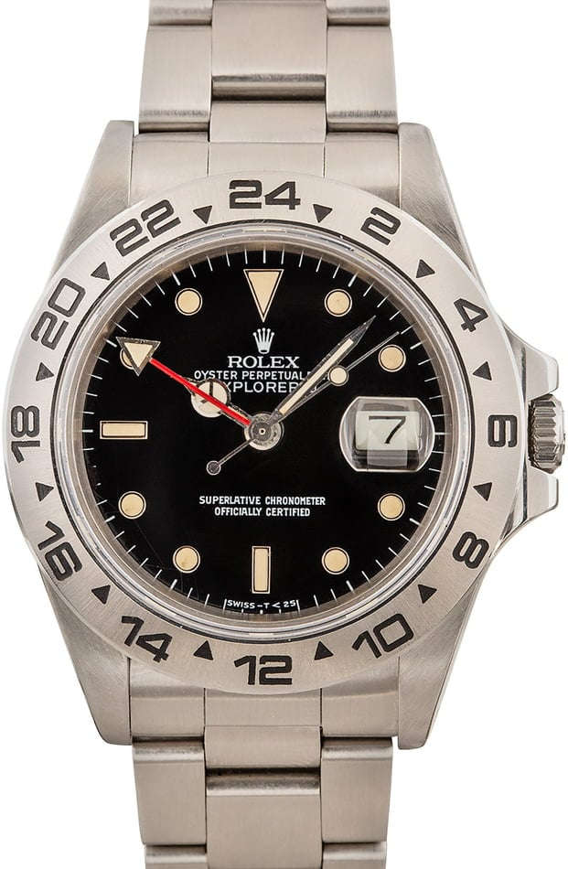 Buy Used Rolex Explorer 16550 Bob s Watches Sku 147770