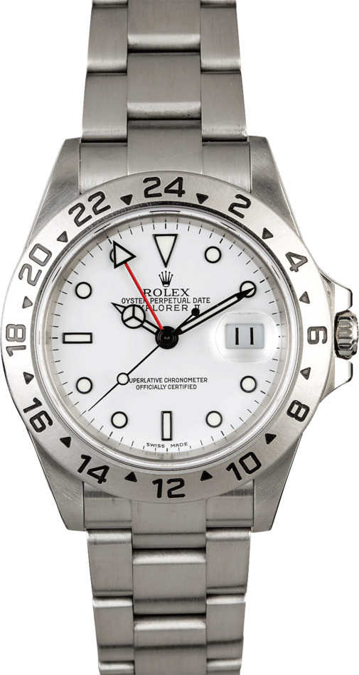 PreOwned Rolex Explorer II Ref 16570 'Polar'