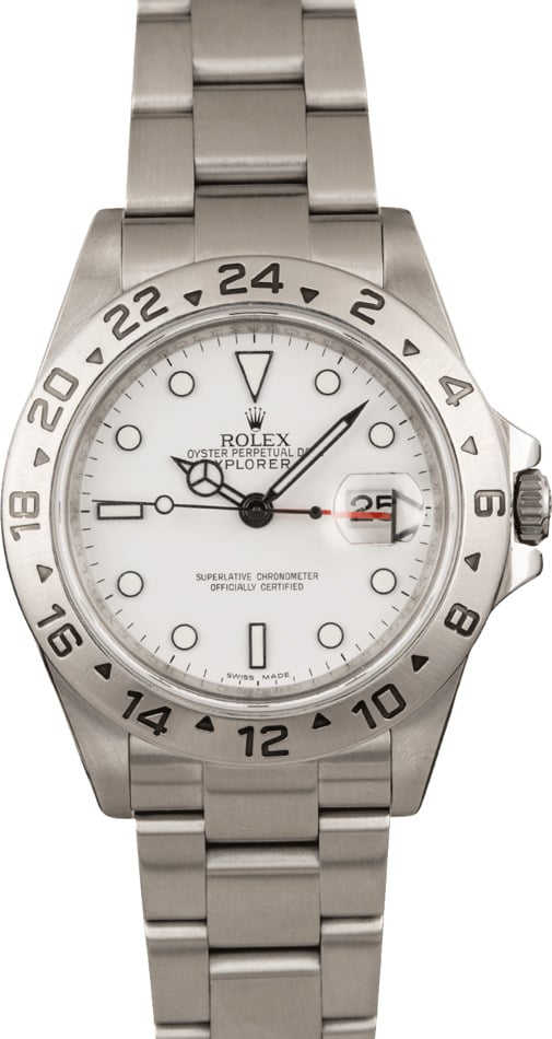 Used Rolex Explorer II Ref 16570 'Polar' Dial