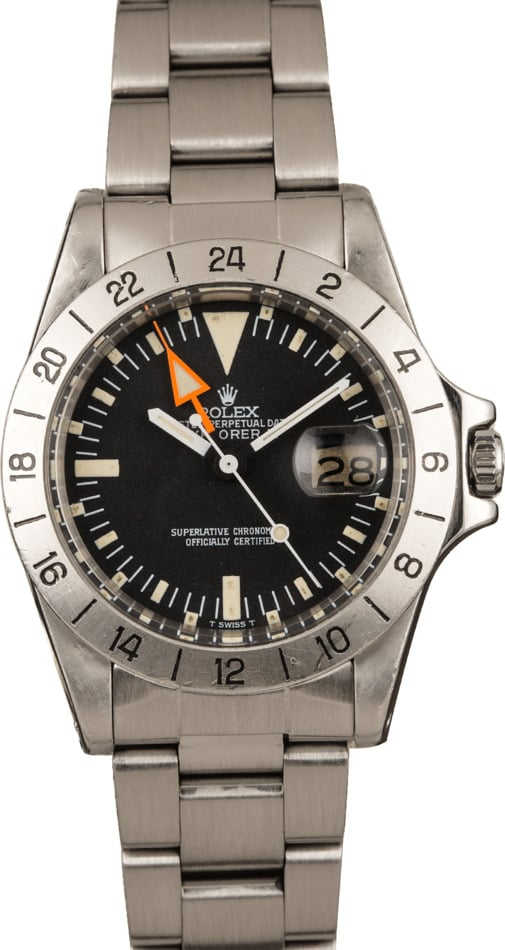 Vintage 1978 Rolex Explorer II Ref 1655 Steve McQueen Watch