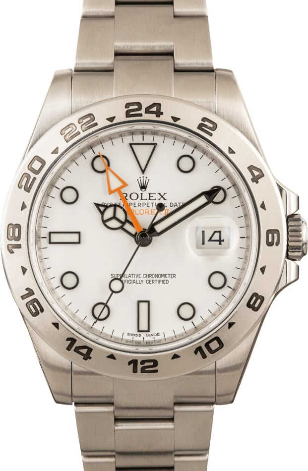 Pre Owned Rolex 'Polar' Explorer II Ref 216570
