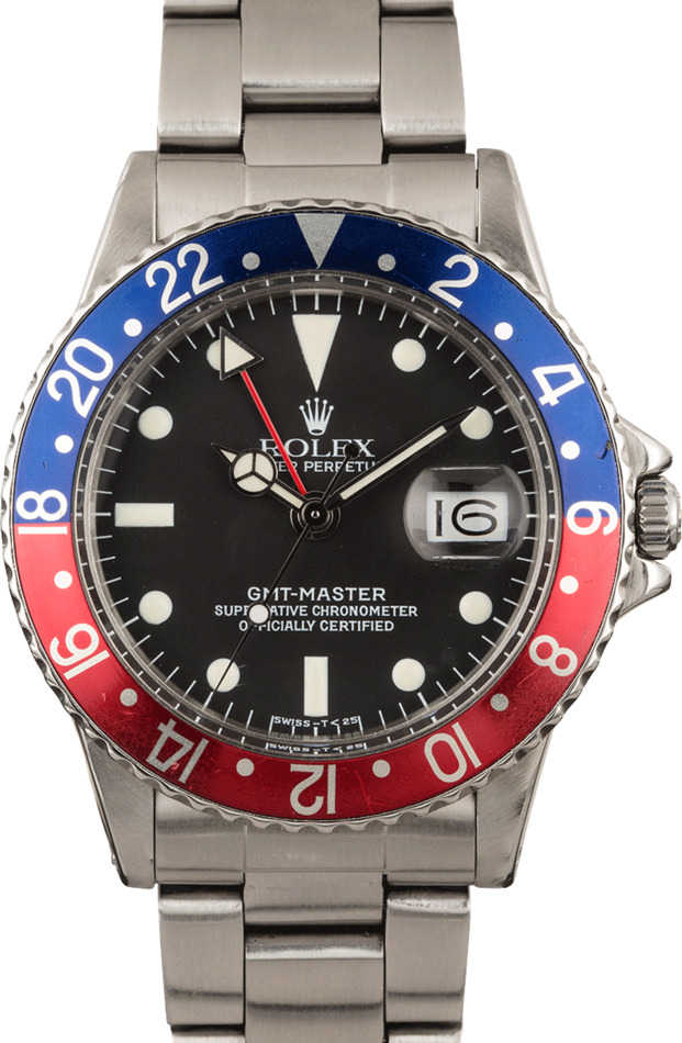 Vintage Rolex GMT-Master 1675 'Pepsi' 1972