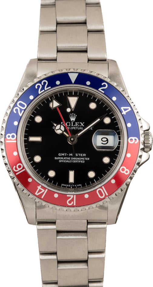 GMT-Master Rolex 16700 Pepsi Bezel Model