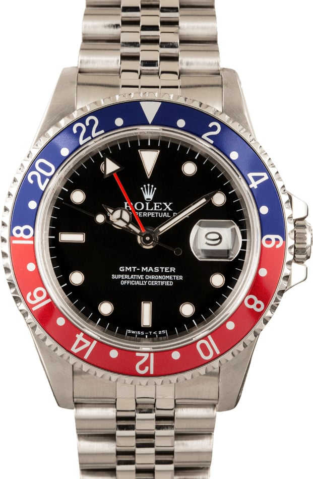 完売 GMT-Master Rolex Used Buy 16700 x 138043 Sku: - Watches Bob's | 犬服・アクセサリー