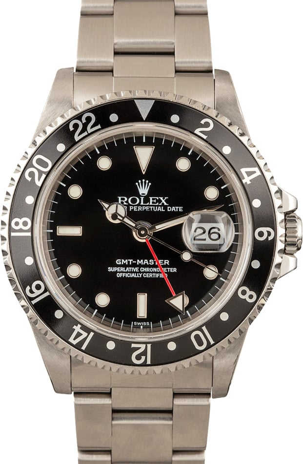 Used GMT-Master Rolex 16700 Steel
