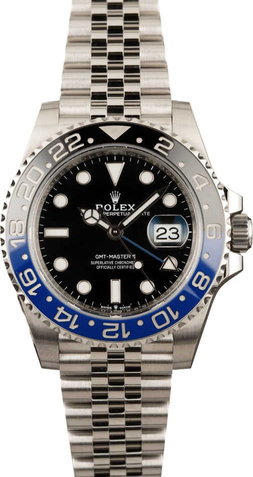 Rolex GMT Master II Ref 126710 Batman New Model