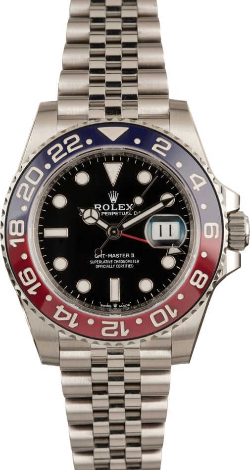 Rolex GMT-Master II Ref 126710 New Model 'Pepsi' New Model