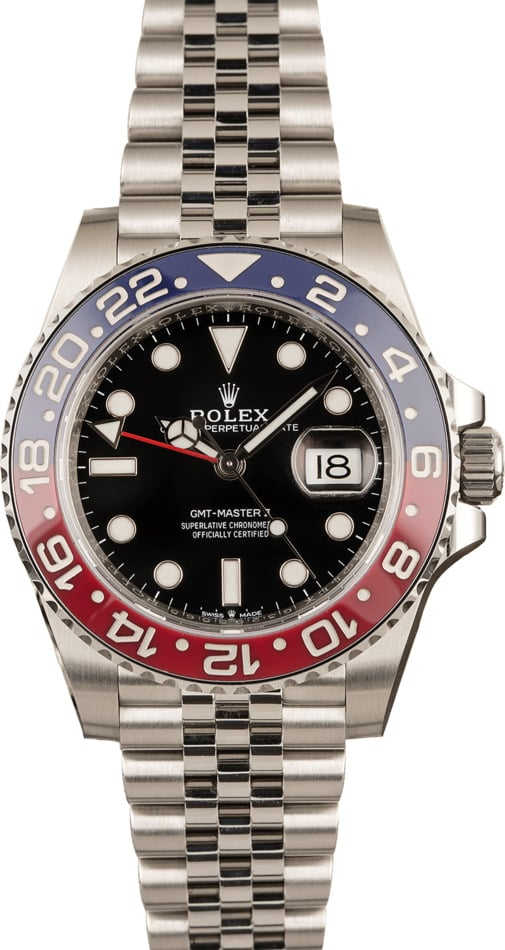 Pre-Owned Rolex GMT-Master II Ref 126710 Ceramic 'Pepsi' Watch