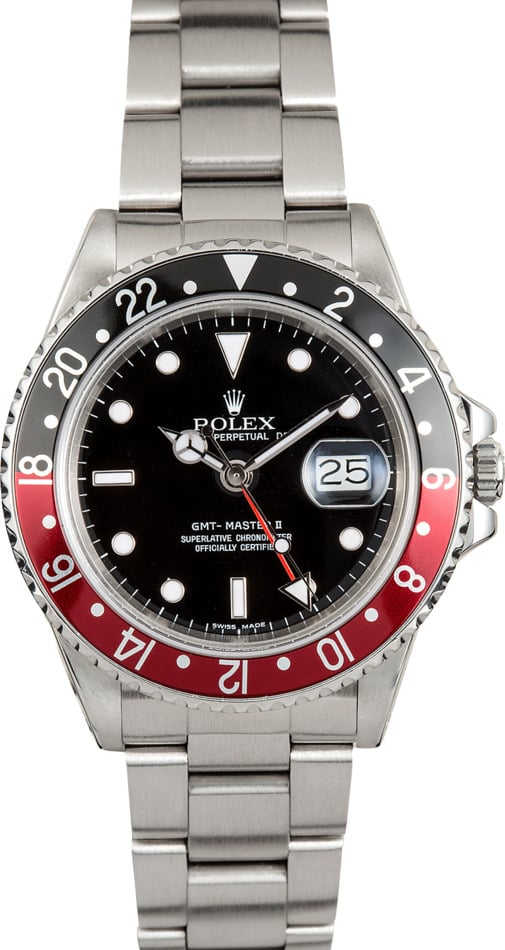 Buy Used Rolex GMT-Master II 16760 | Bob's Watches - Sku: 113526