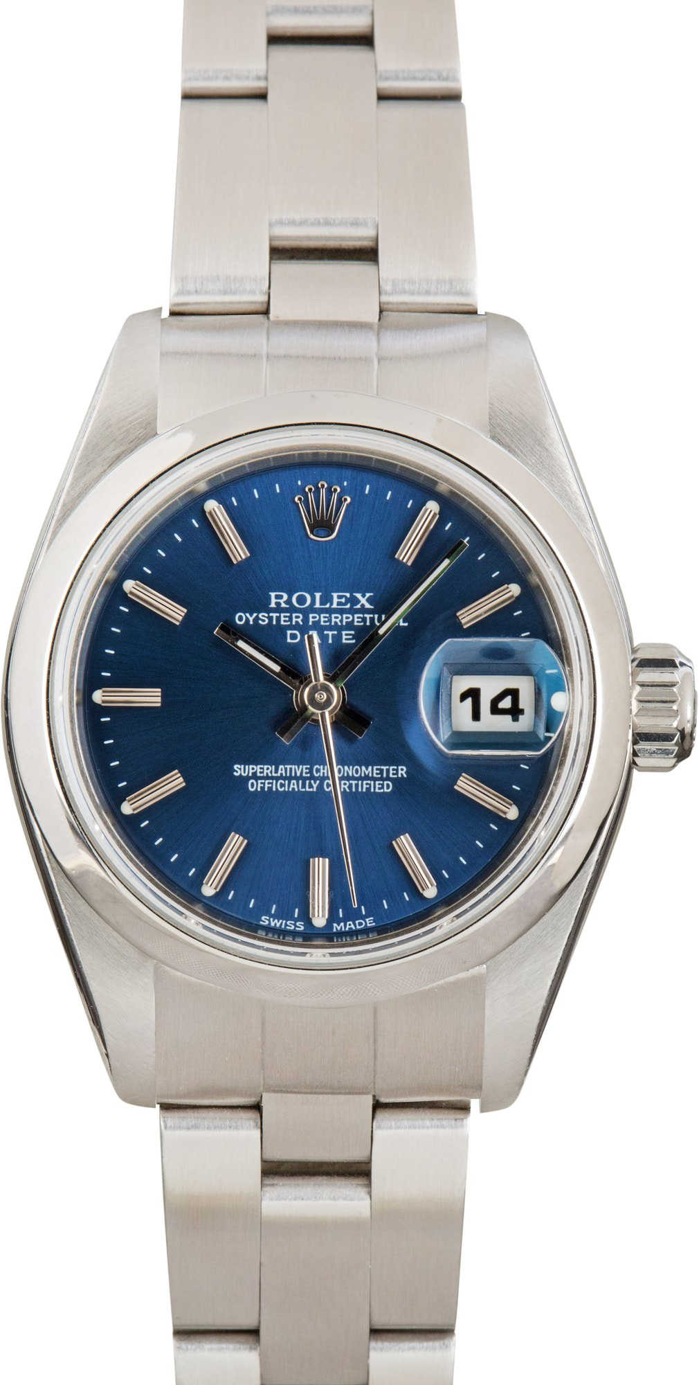 Rolex Ladies Date 79160 Blue Dial
