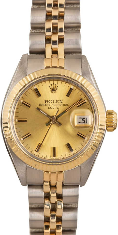Ladies Rolex Date 6919 Two-Tone