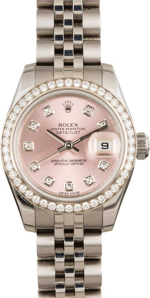 Pre-Owned Rolex Datejust 179384 Diamonds