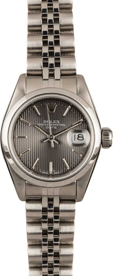 Pre Owned Rolex Ladies Date 69160 Stainless Steel T