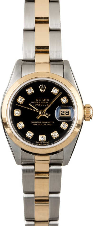 Rolex 79163 Lady-Datejust - BobsWatches.com Rolex 79163 Lady-Datejust - BobsWatches.com