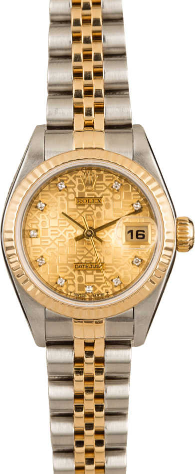 Pre-Owned Rolex Ladies Datejust 79173 Jubilee Dial