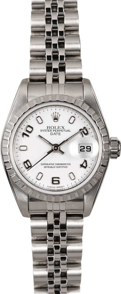 Rolex Ladies Date 79240 White Dial