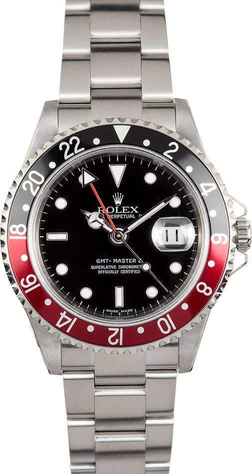 TT Rolex GMT Master II Coke Bezel Model 16710