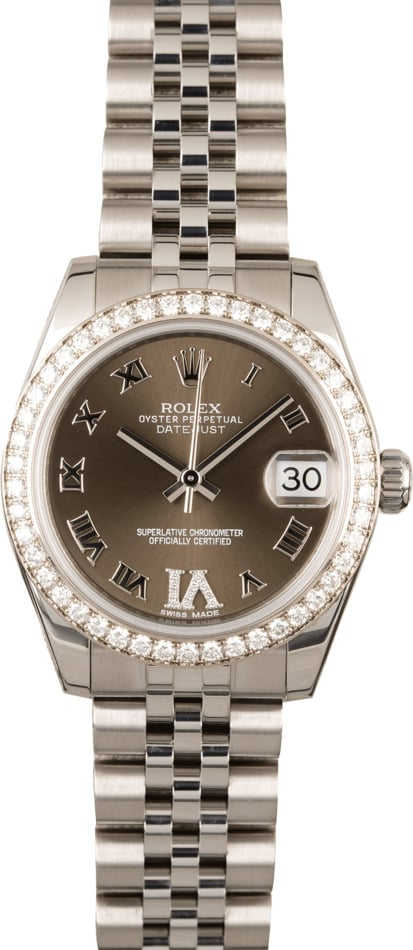 Buy Used Rolex Datejust 178384 | Bob's Watches - Sku: 167646