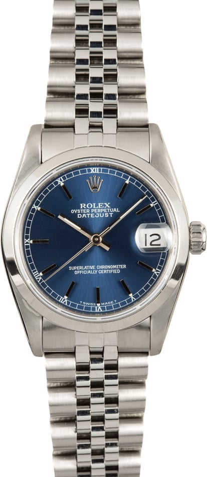 Buy Used Rolex Datejust 68240 | Bob's Watches - Sku: 112531