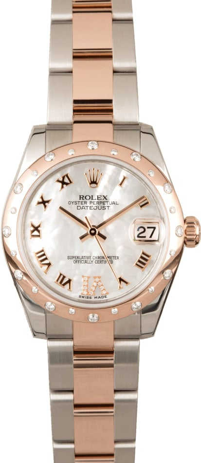 Rolex Mid-size Datejust 178341 Mother of Pearl